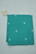 Teal Blue Cotton Fabric