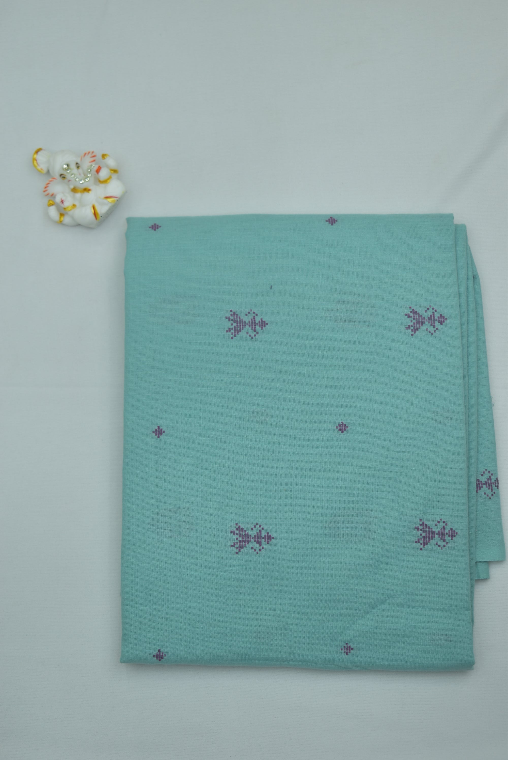 Sky Blue Cotton Fabric