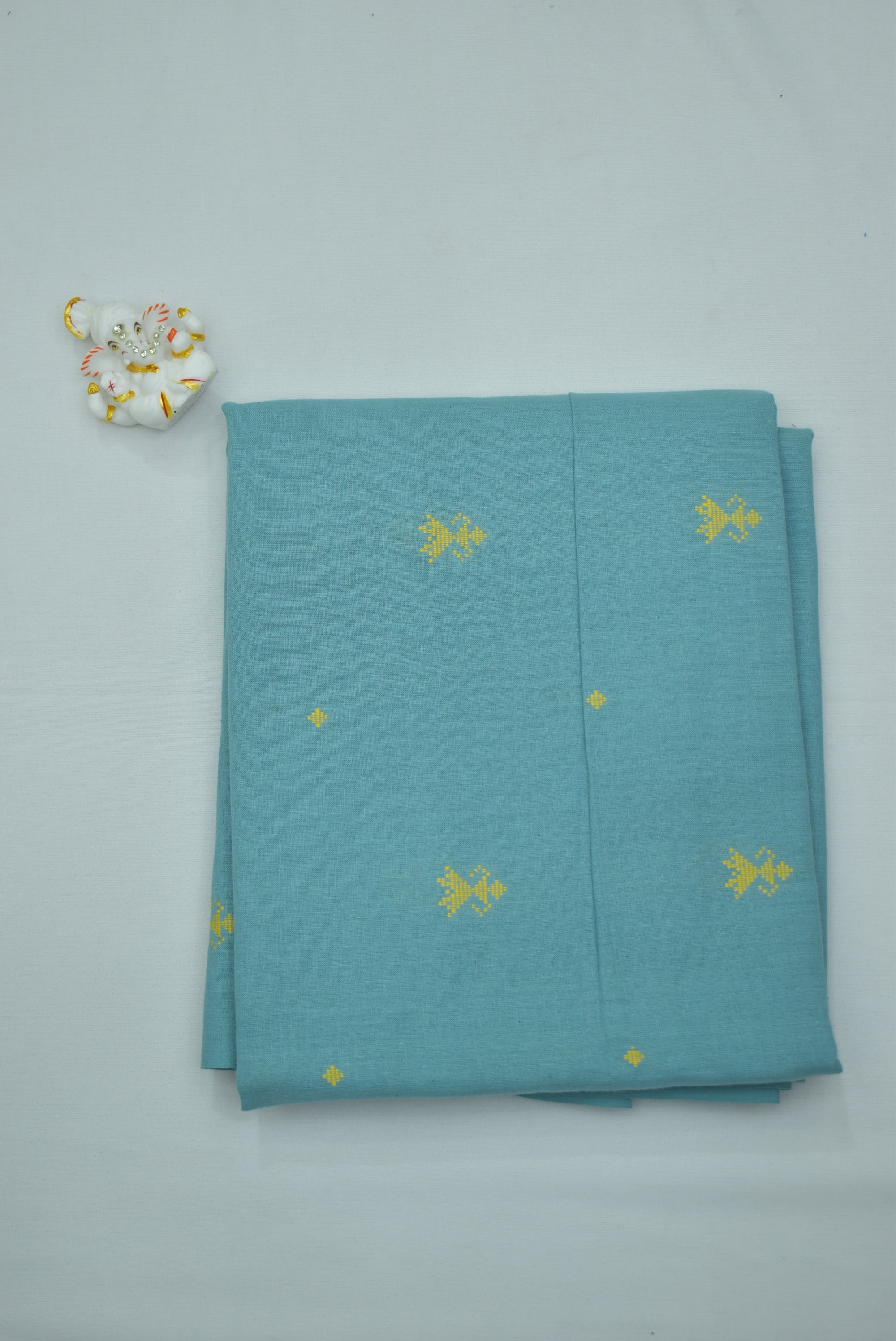 Baby Blue Cotton Fabric