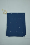 Navy Blue Cotton Fabric