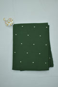 Bottle Green Cotton Fabric