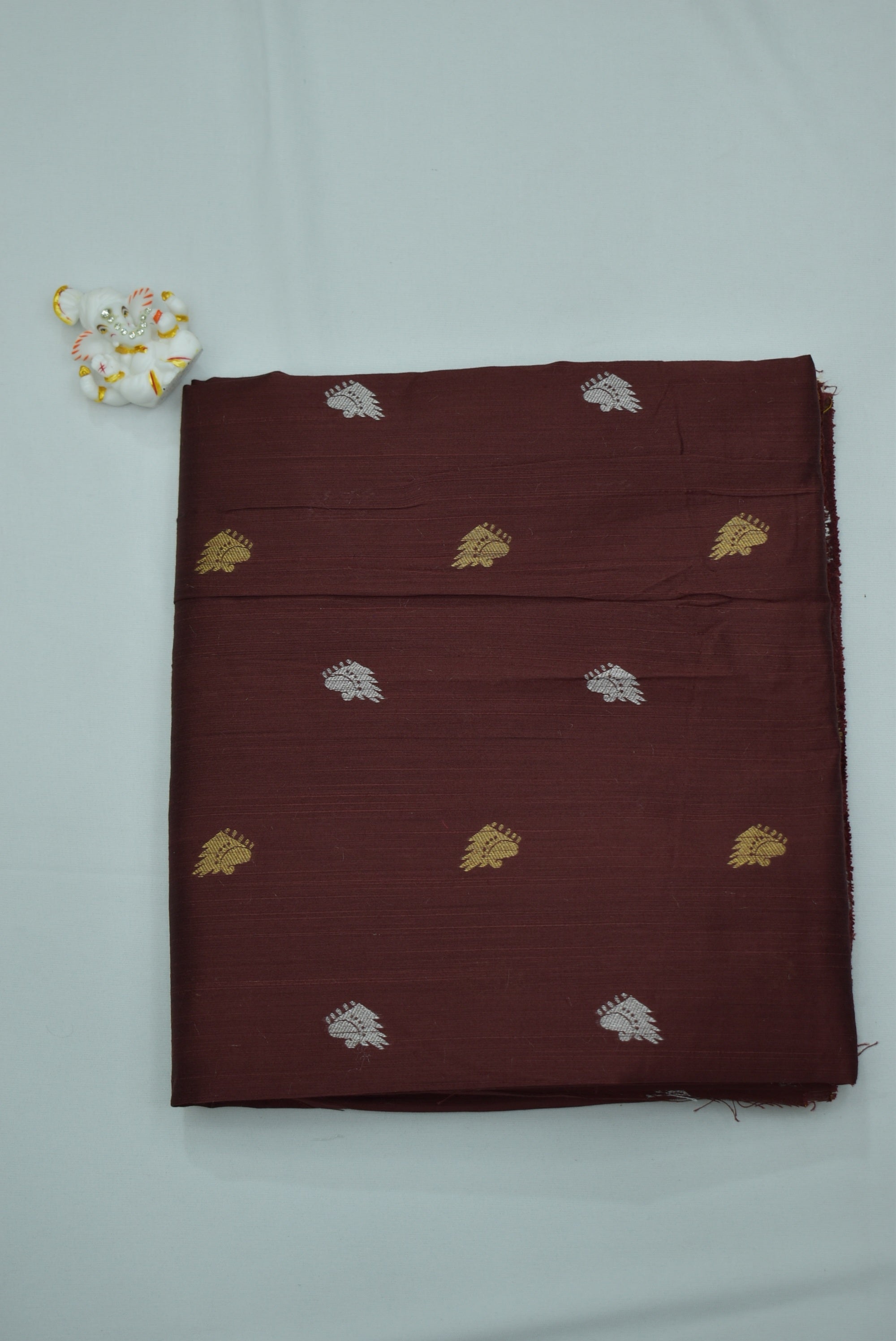 Brown Silk Fabric