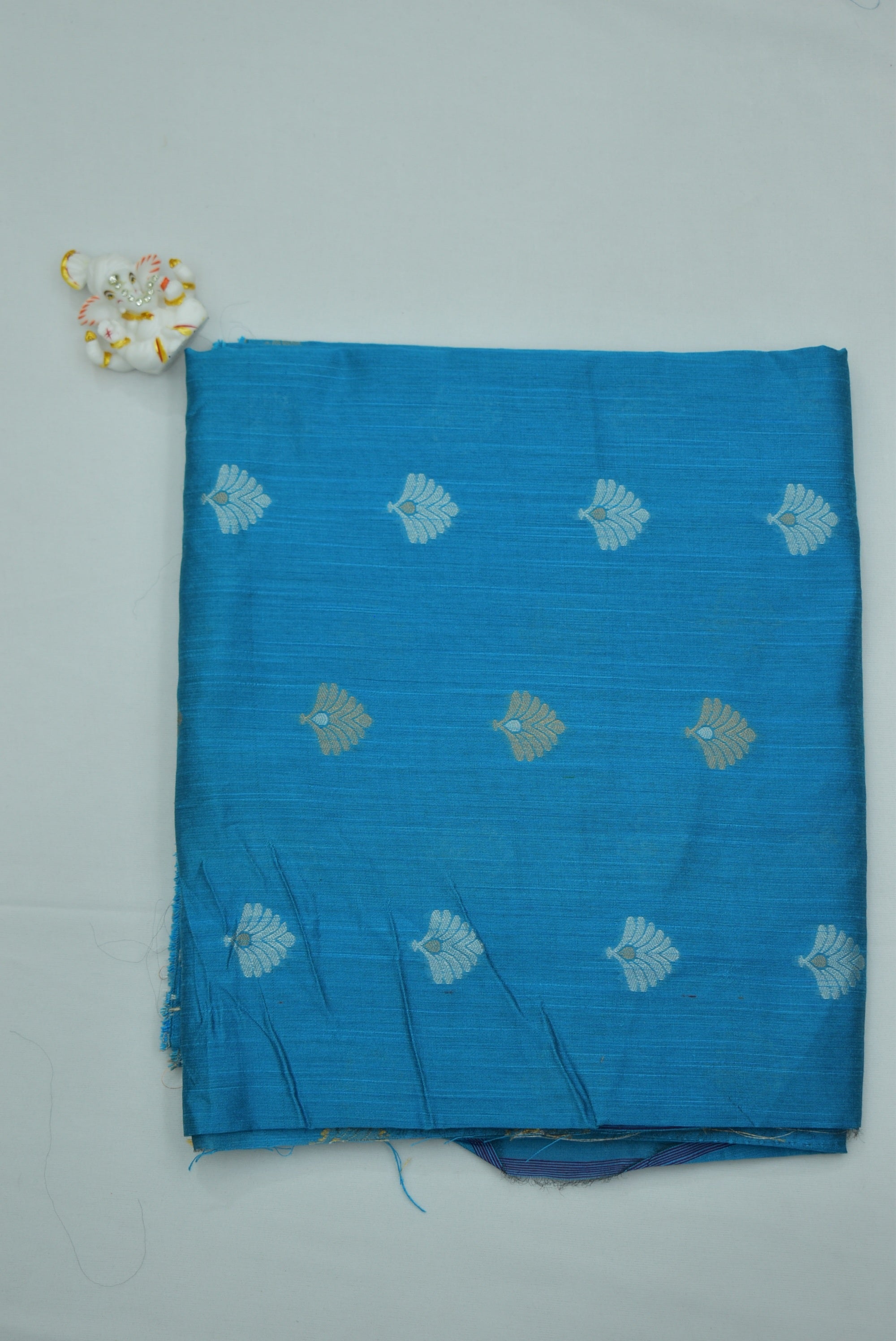 Blue Silk Fabric