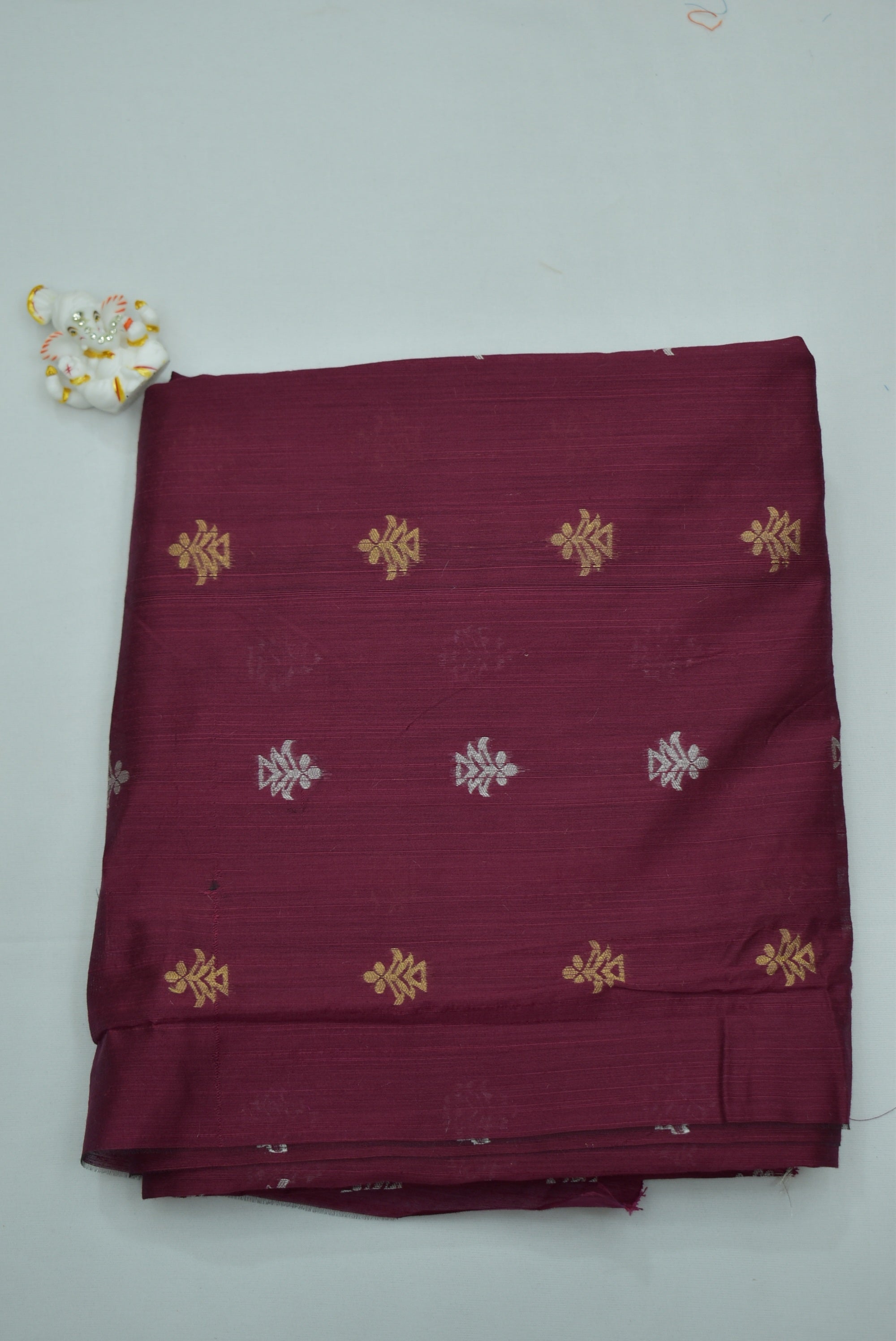 Maroon Silk Fabric