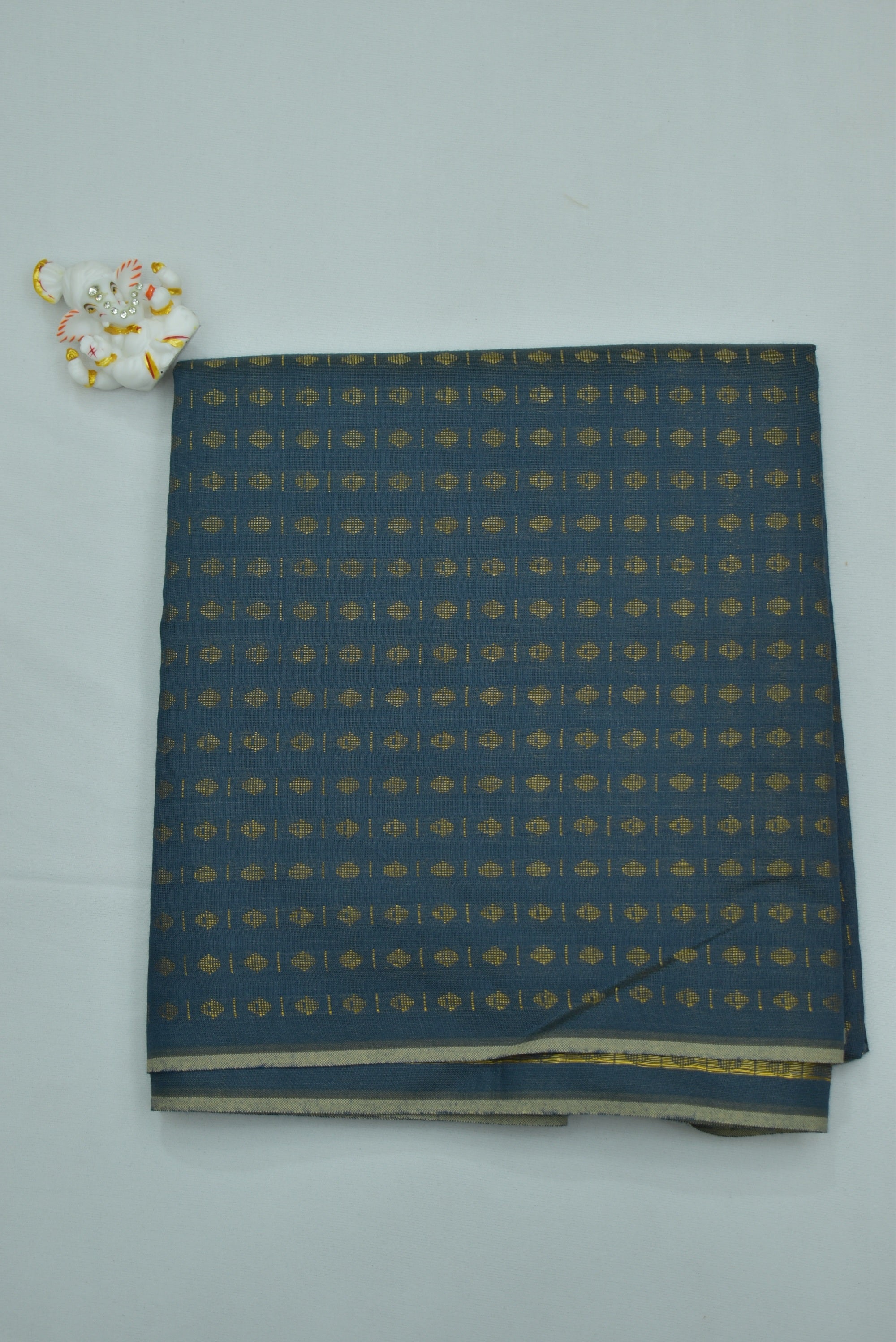 Navy Blue Silk Fabric