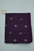Purple Silk Fabric