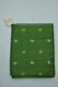 Green Silk Fabric