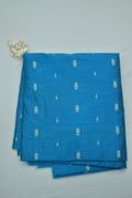 Blue Silk Fabric