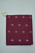 Maroon Silk Fabric
