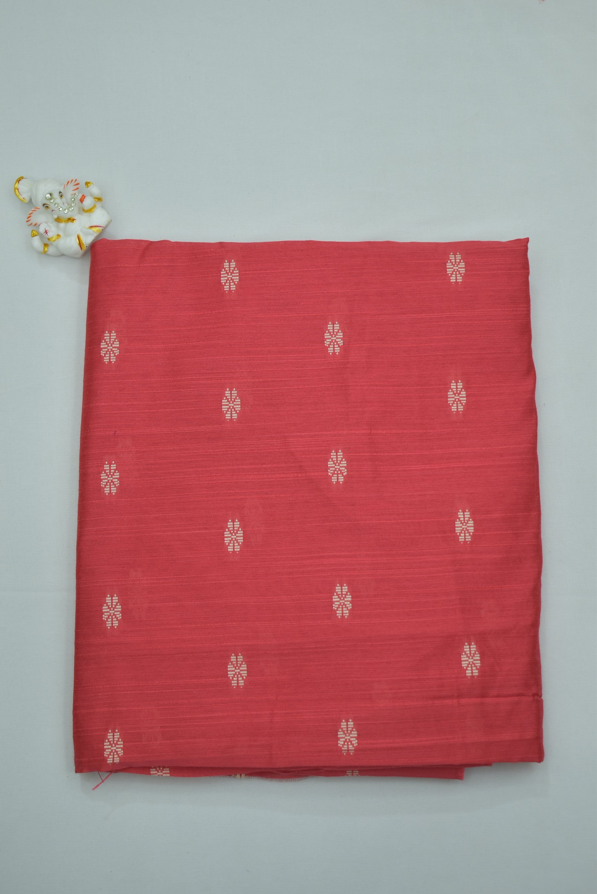 Peach Silk Fabric