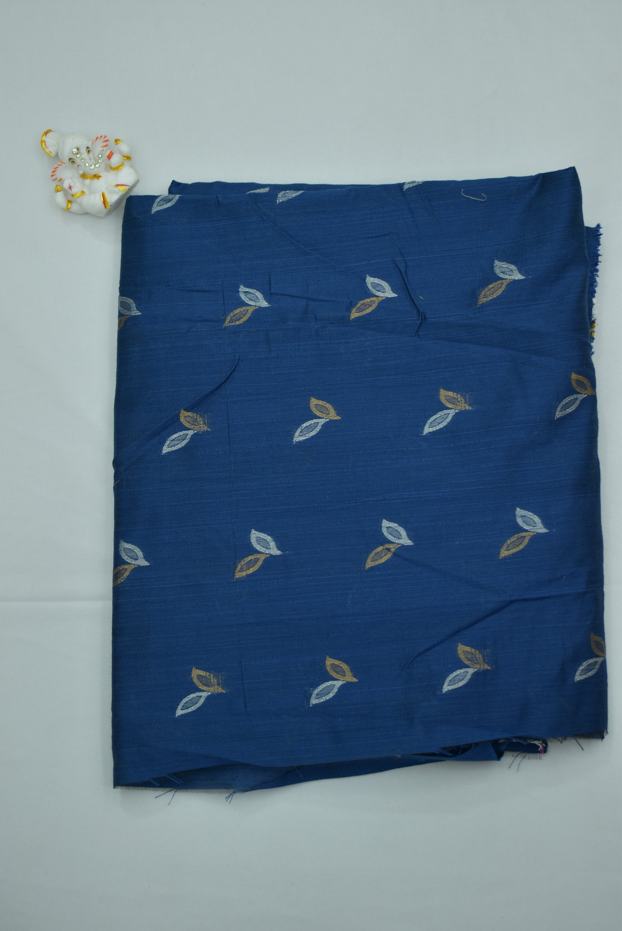 Blue Silk Fabric