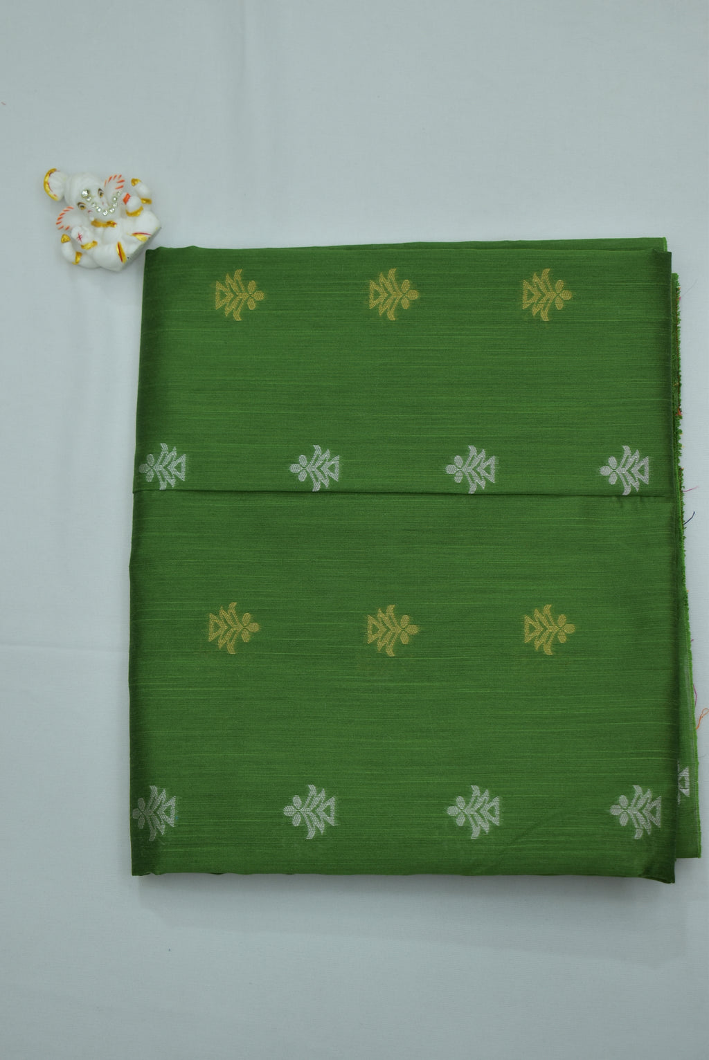 Green Silk Fabric