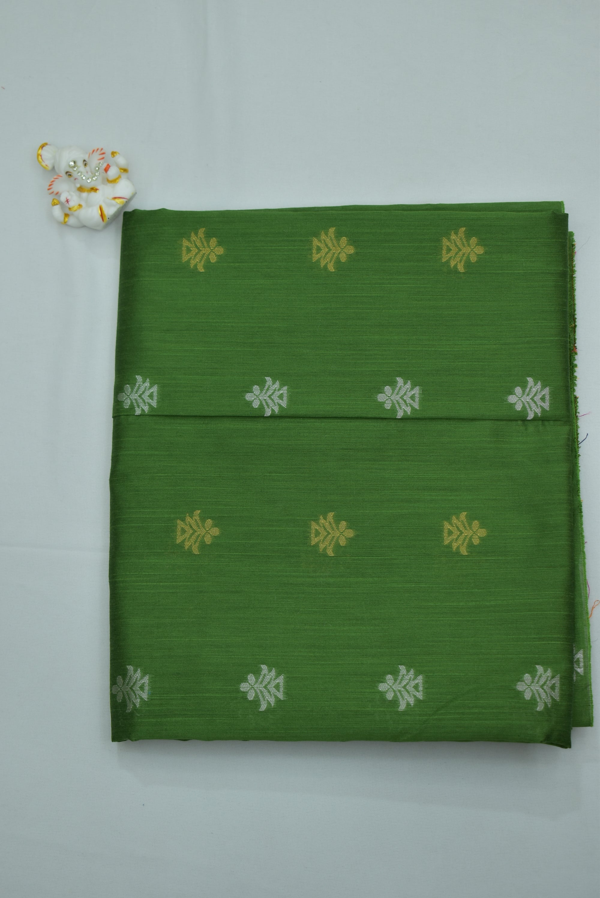 Green Silk Fabric