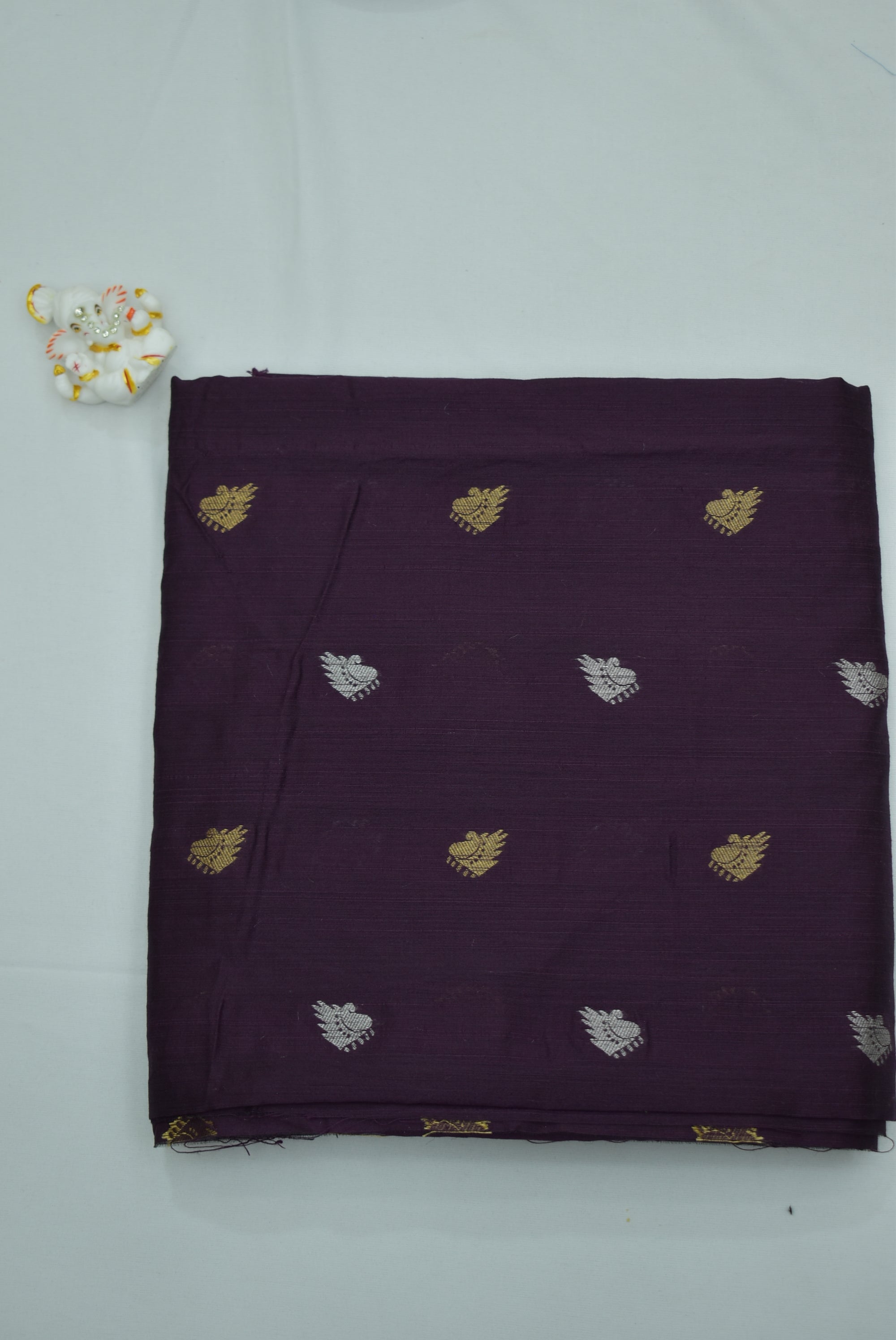 Dark Purple Silk Fabric