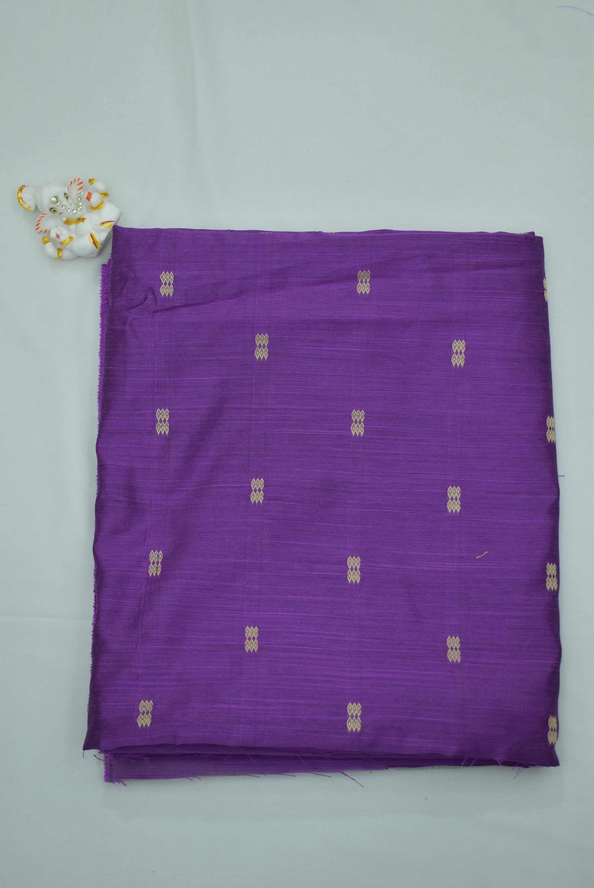 Purple Silk Fabric