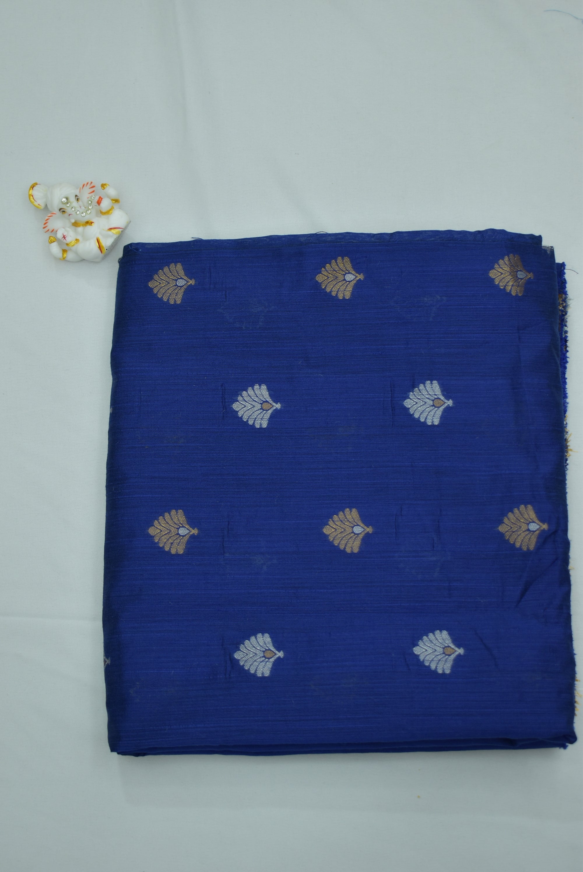 Blue Silk Fabric