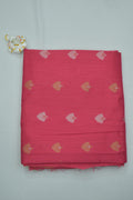 Peach Pink Silk Fabric
