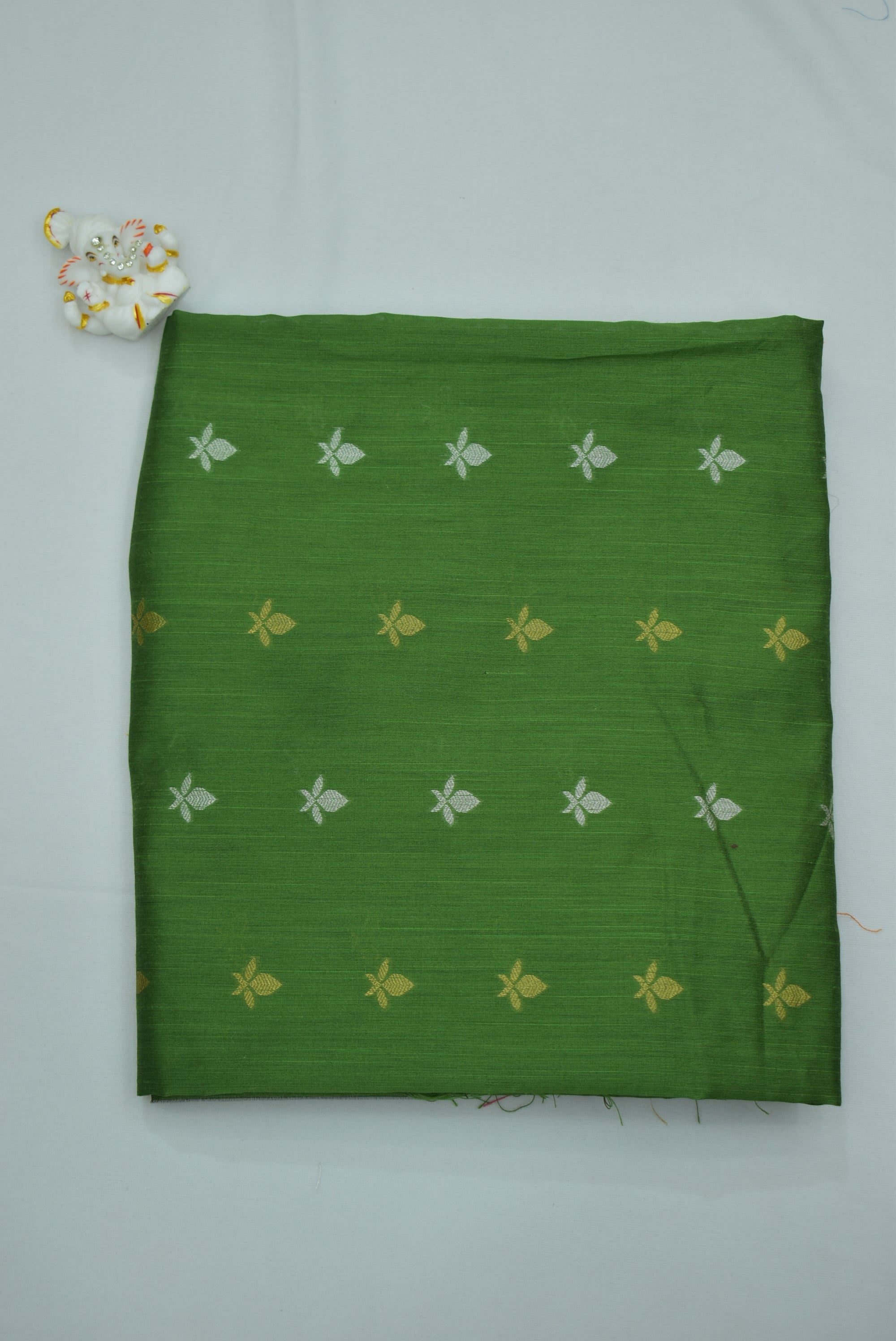 Green Silk Fabric