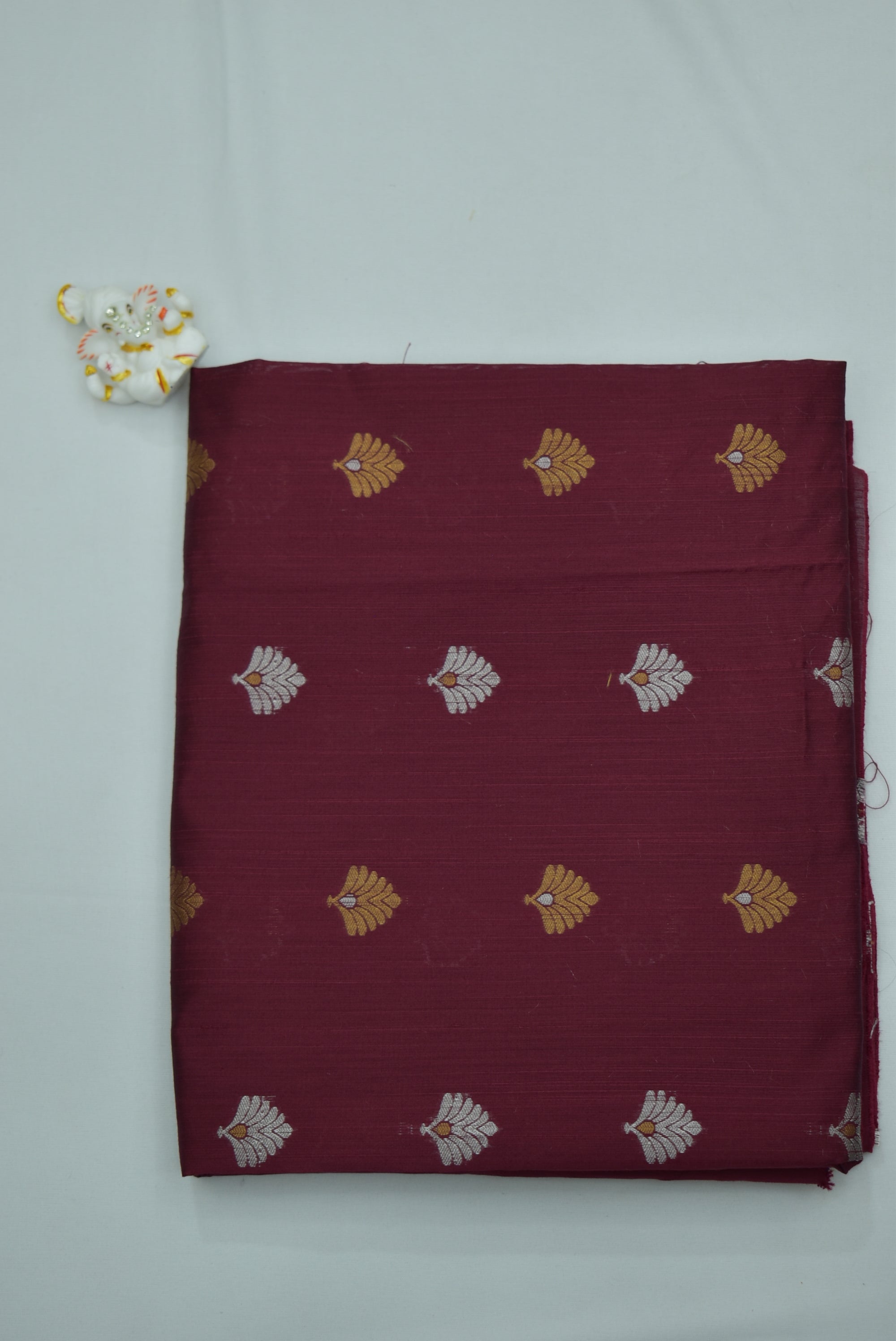 Maroon Silk Fabric