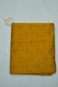 Mustard Yellow Silk Fabric