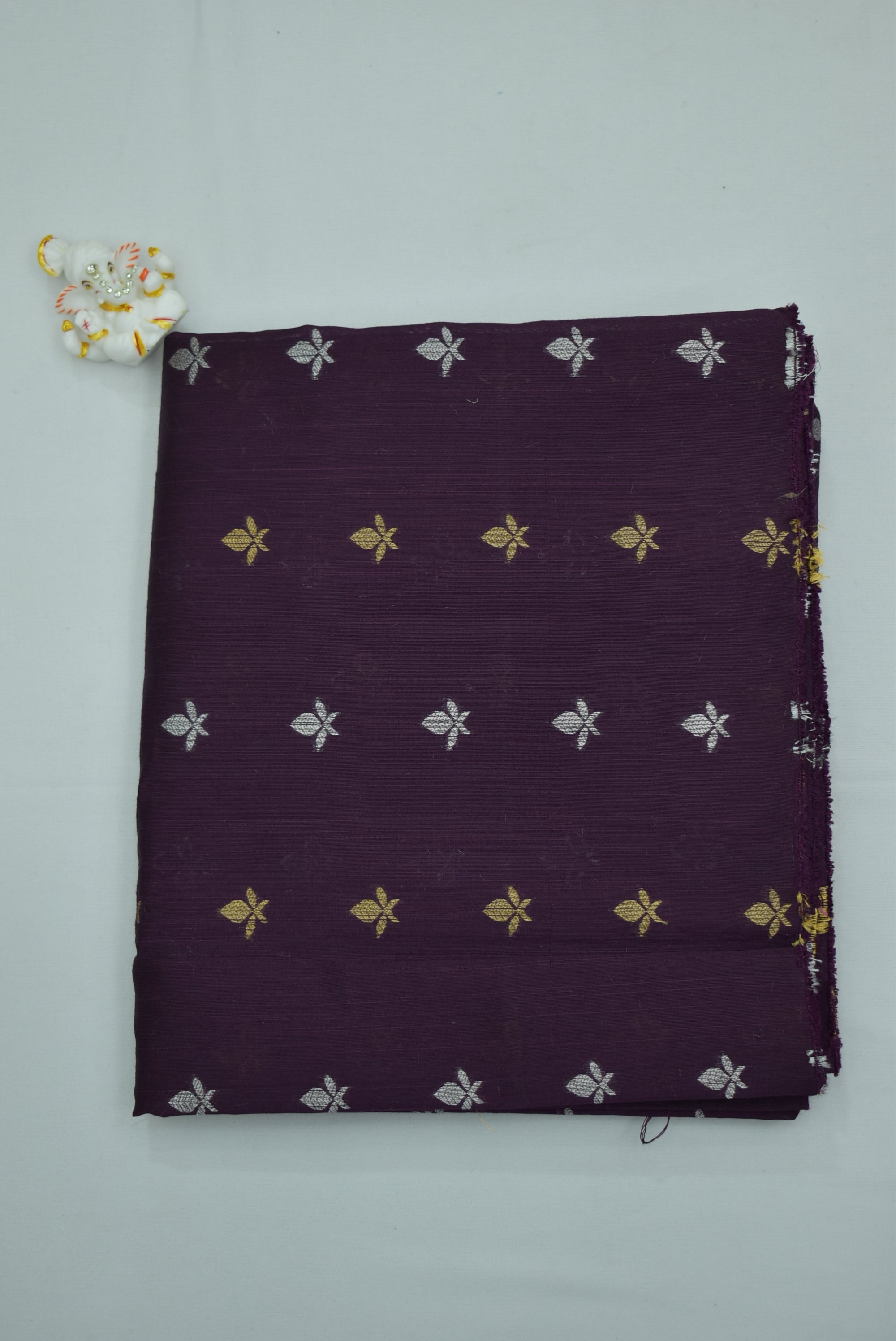 Dark Purple Silk Fabric