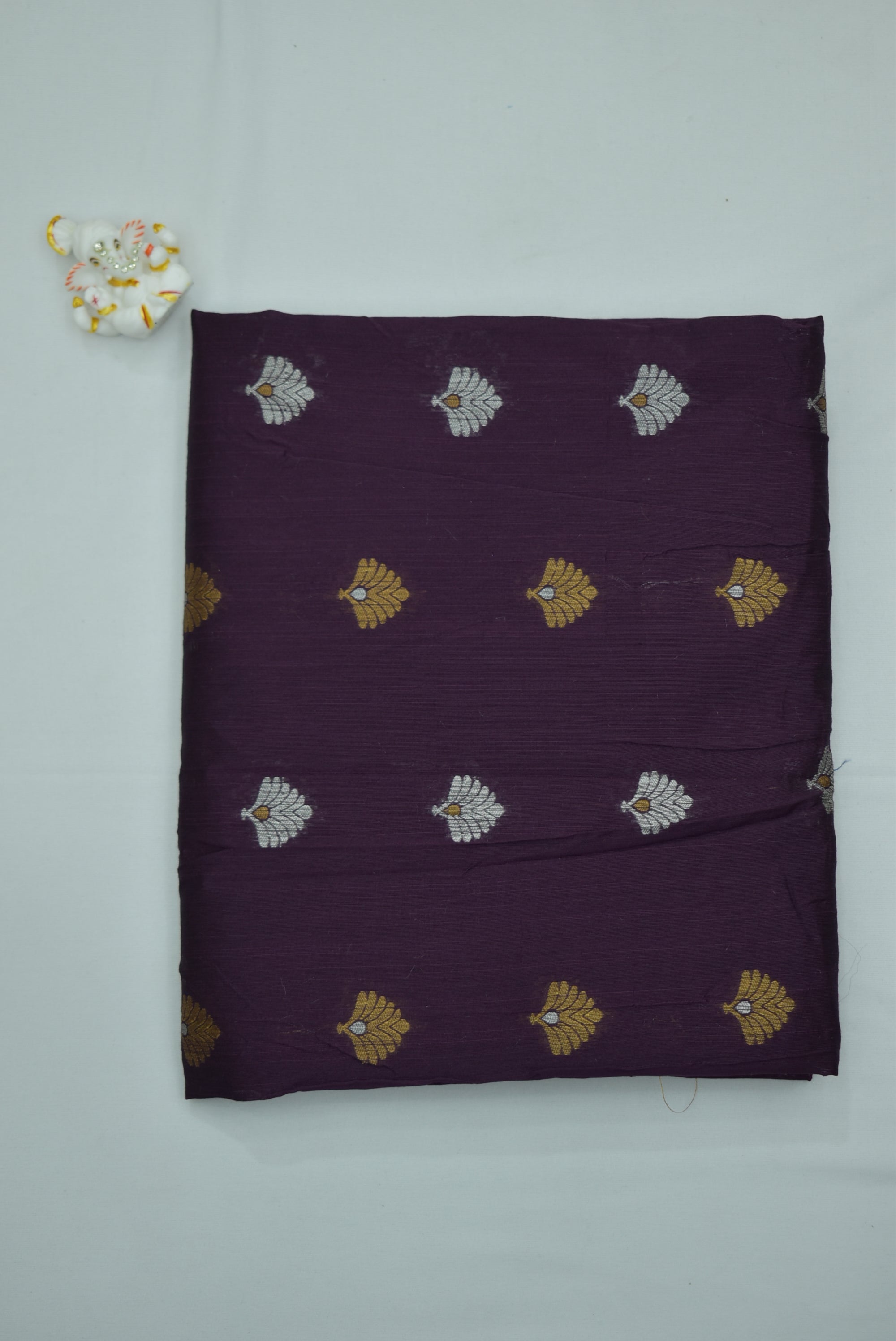 Dark Purple Silk Fabric