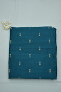Teal Green Silk Fabric