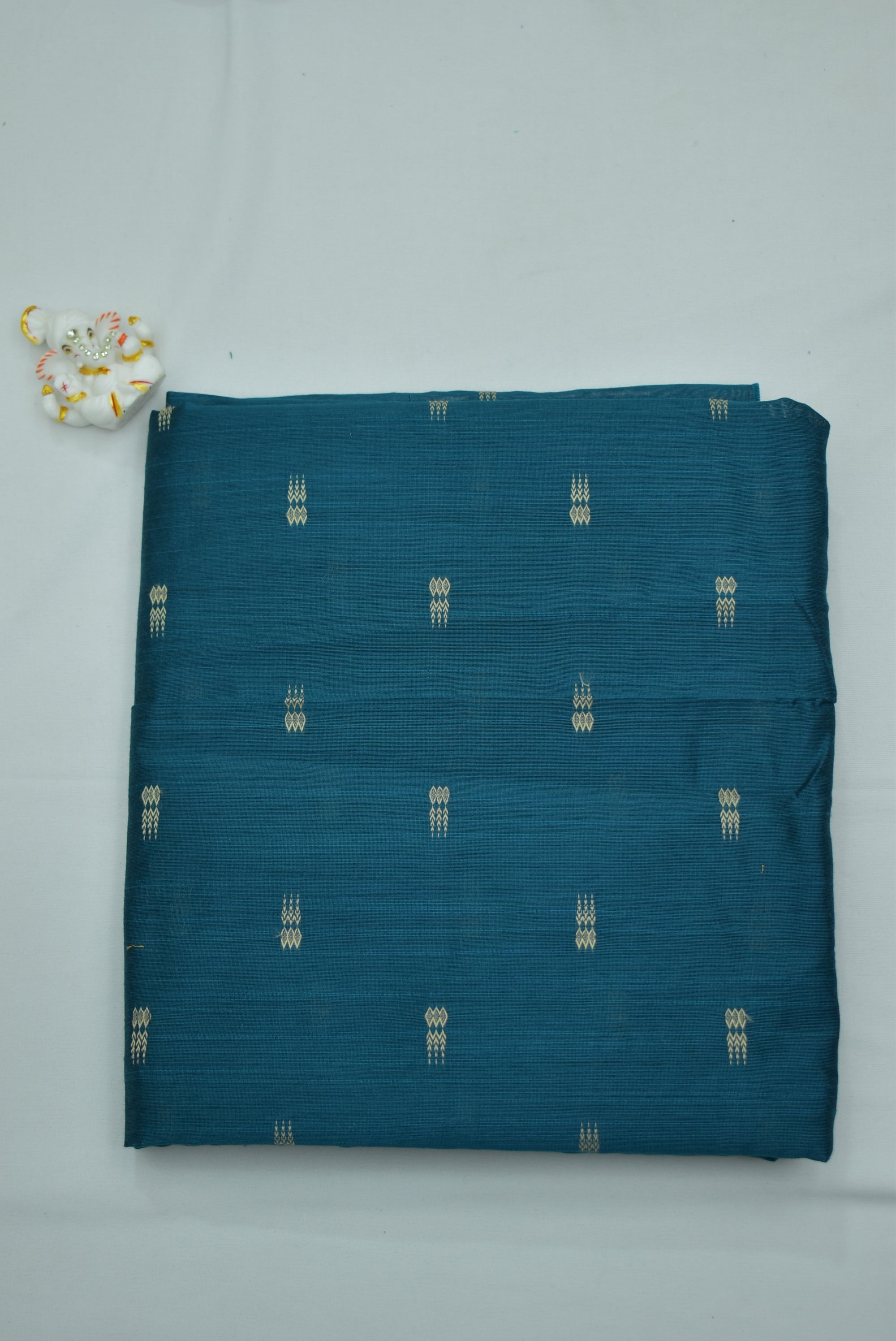 Teal Green Silk Fabric