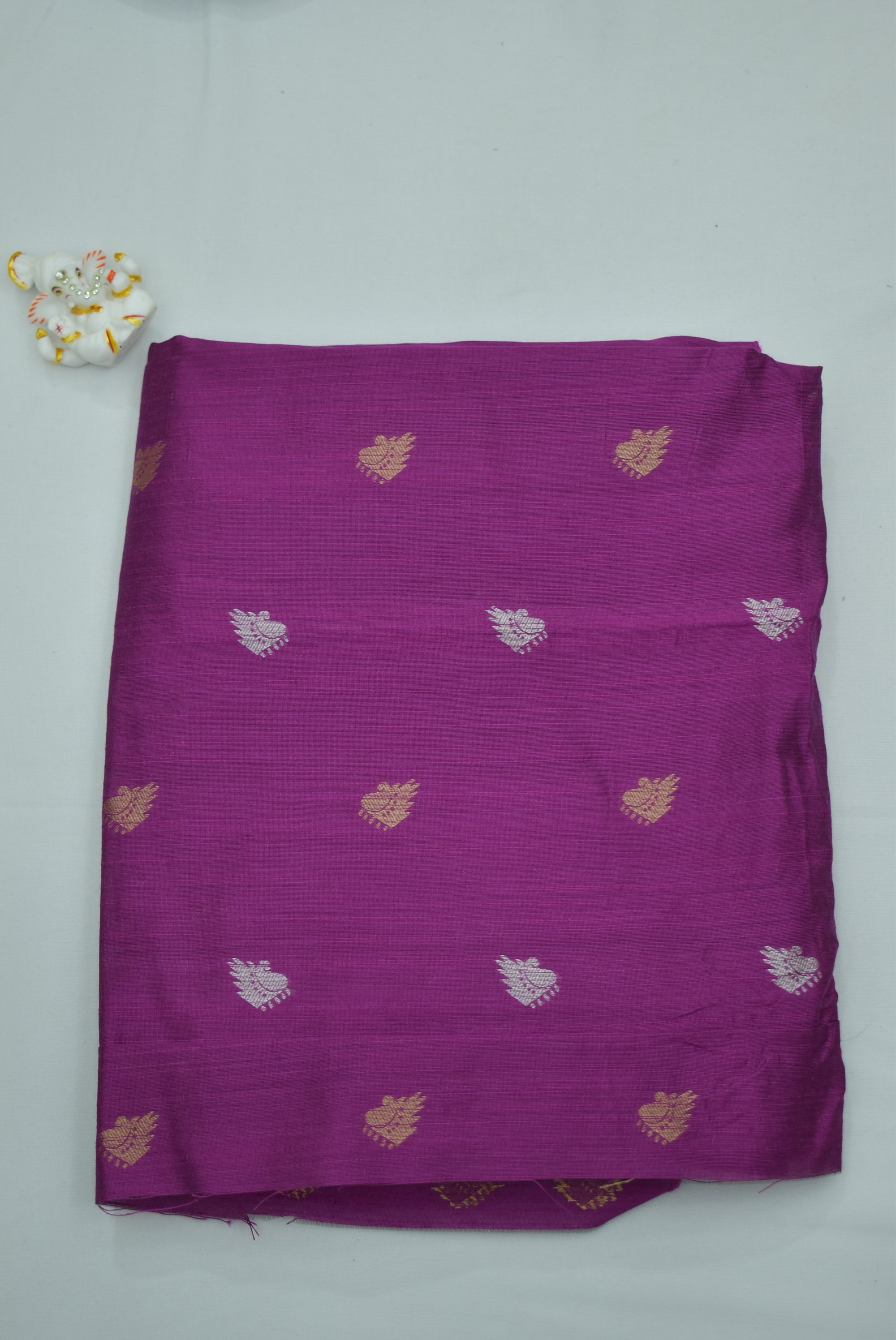 Purple Silk Fabric