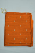Orange Silk Fabric