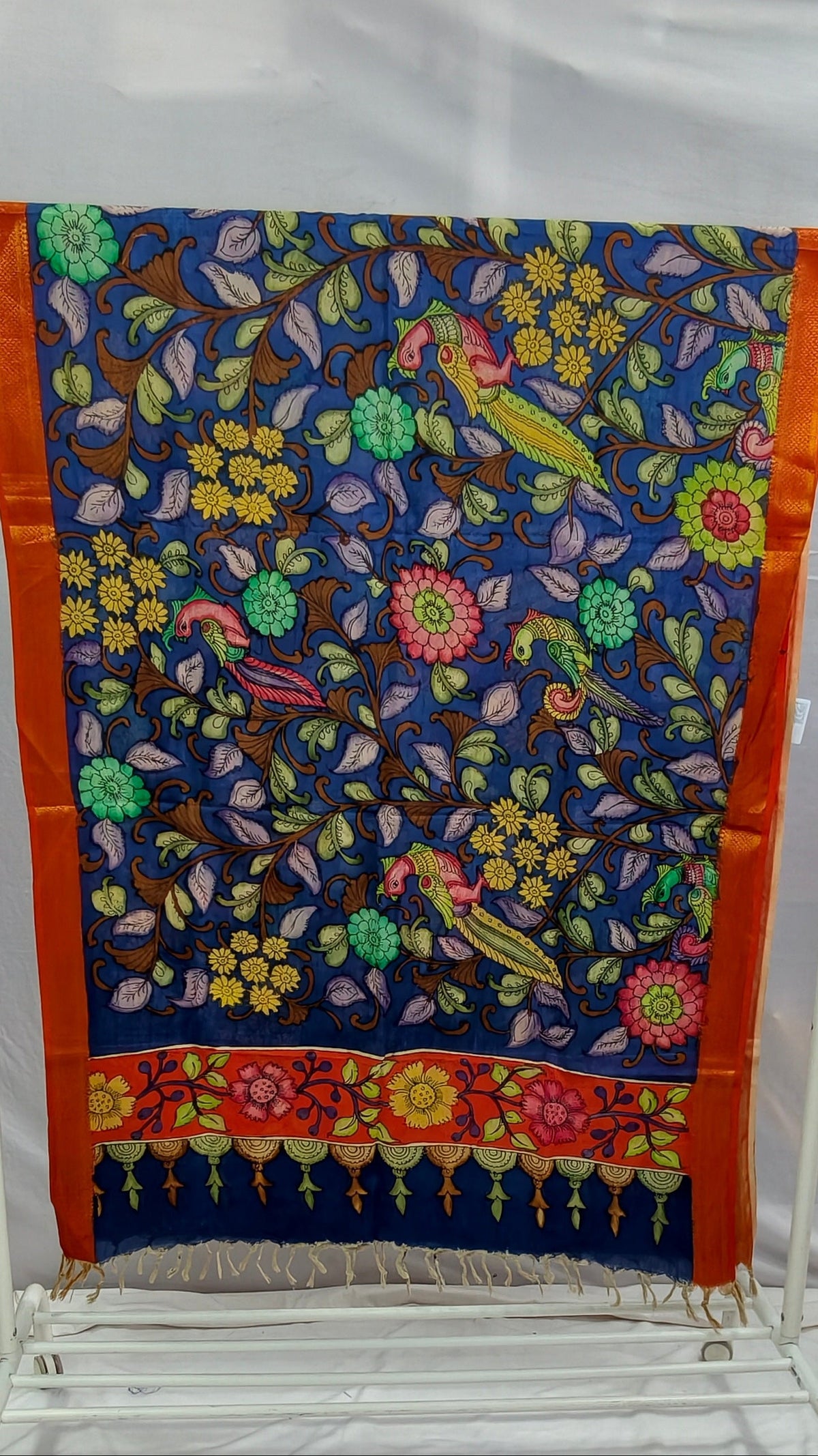 Pen Kalamkari Dupatta PKD03