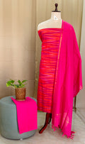 Ikkat Cotton Set  - ICS26