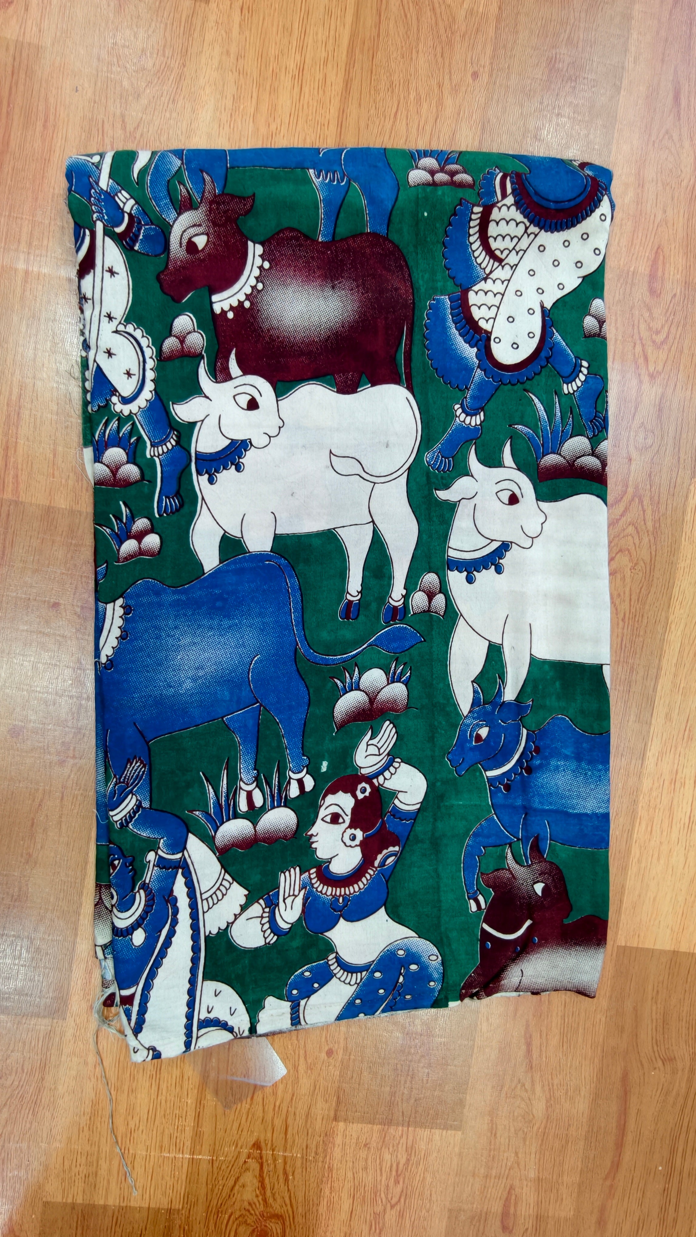 Kalamkari Silk KSF14