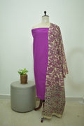Purple Kalamkari 2pcs Set