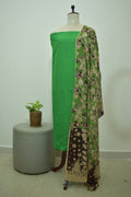 Leaf Green Kalamkari 2pcs Set