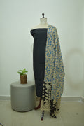 Black Blue Kalamkari 2pcs Set
