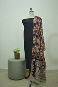 Black Kalamkari 2pcs Set