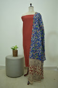 Brown Yellow Kalamkari 2pcs Set