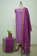 Pink Mangalagiri Cotton 3Pcs Set