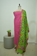 Pink Mangalagiri Premium Set