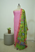 Baby Pink Mangalagiri Premium Set