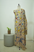 Beige Kalamkari 2pcs Set