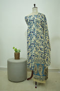 Cream Kalamkari 2pcs Set