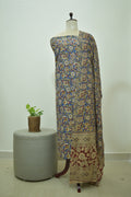 Blue Red Kalamkari 2pcs Set