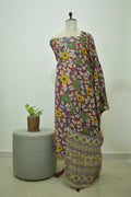 Red Blue Kalamkari 2pcs Set