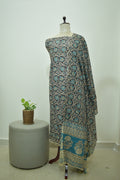 Black Blue Kalamkari 2pcs Set
