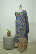 Blue Yellow Kalamkari 2pcs Set