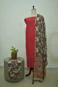 Red Black Kalamkari 3pcs Set