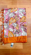 Pink Kalamkari Dupattas