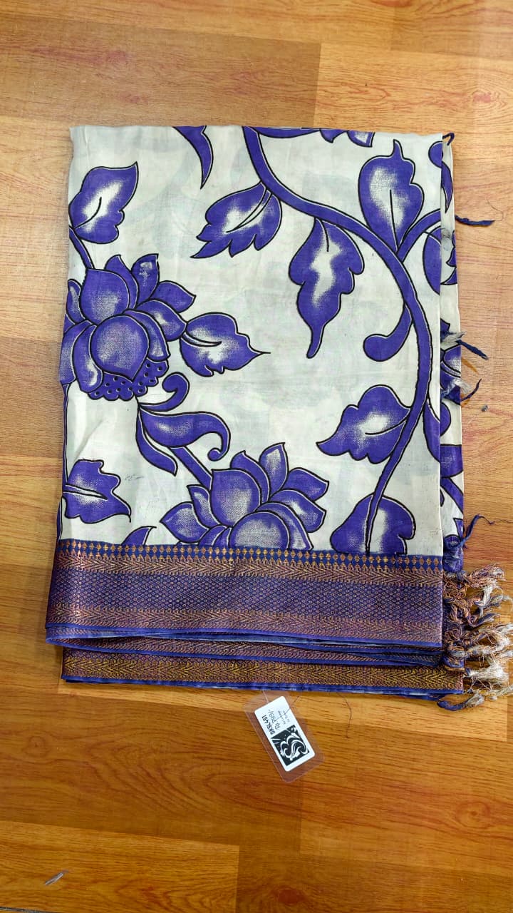 Blue Kalamkari Dupattas